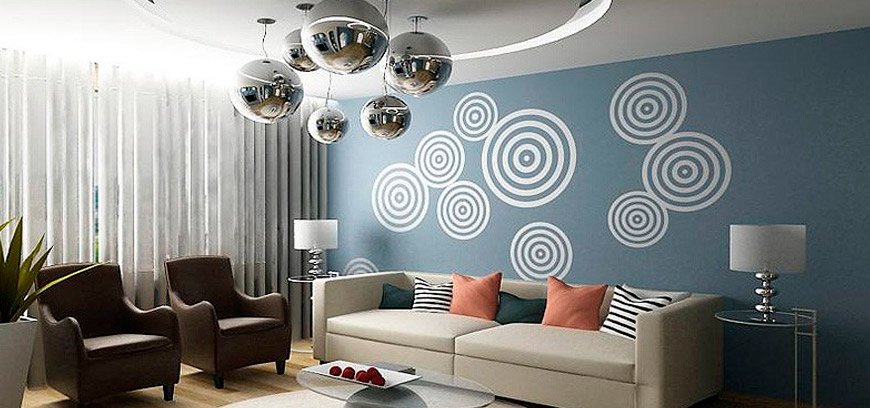 Покраска стен и потолков в квартире: цена, фото примеров, технология - Уровень